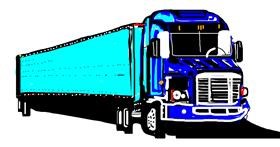 Drawing of Truck by Mandy Boggs
