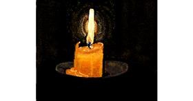 Drawing of Candle by 𝐓𝐎𝐏𝑅𝑂𝐴𝐶𝐻™