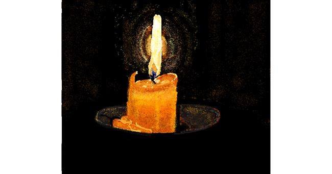 Drawing of Candle by 𝐓𝐎𝐏𝑅𝑂𝐴𝐶𝐻™