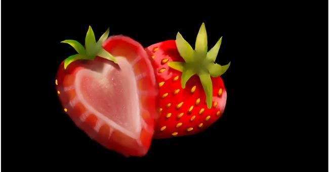 Erdbeere-Zeichnung von 「☀︎RUG_BURN☀︎」
