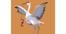 Drawing of Crane (machine) by Cec