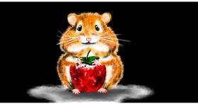 Drawing of Hamster by Eclat de Lune
