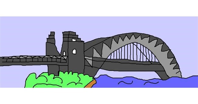 Drawing of Bridge by Pri