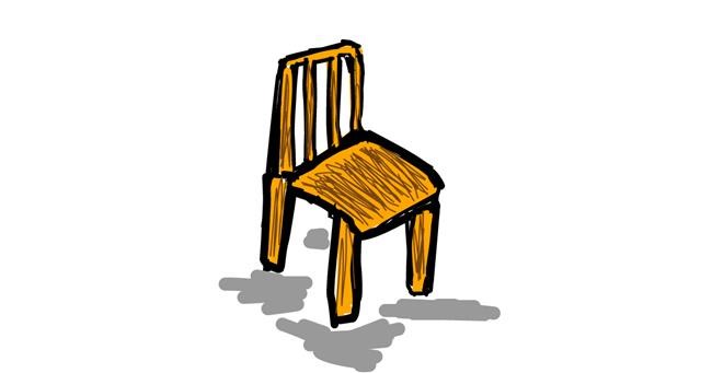 Drawing of Chair by monisha