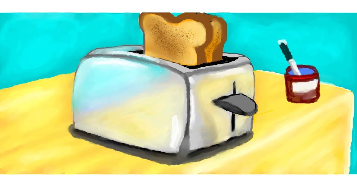 Drawing of Toaster by S.Elizabeth