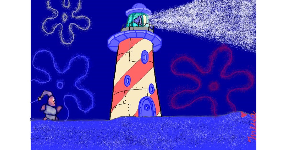 Drawing of Lighthouse by InessaC