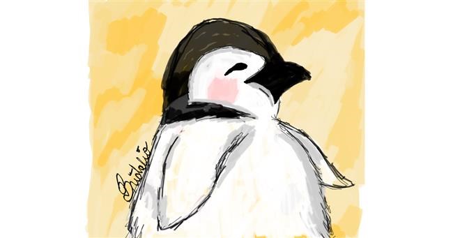 Drawing of Penguin by BRIDALIO🍌
