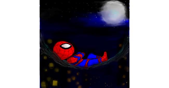 Drawing of Spiderman by 🌌Mom💕E🌌