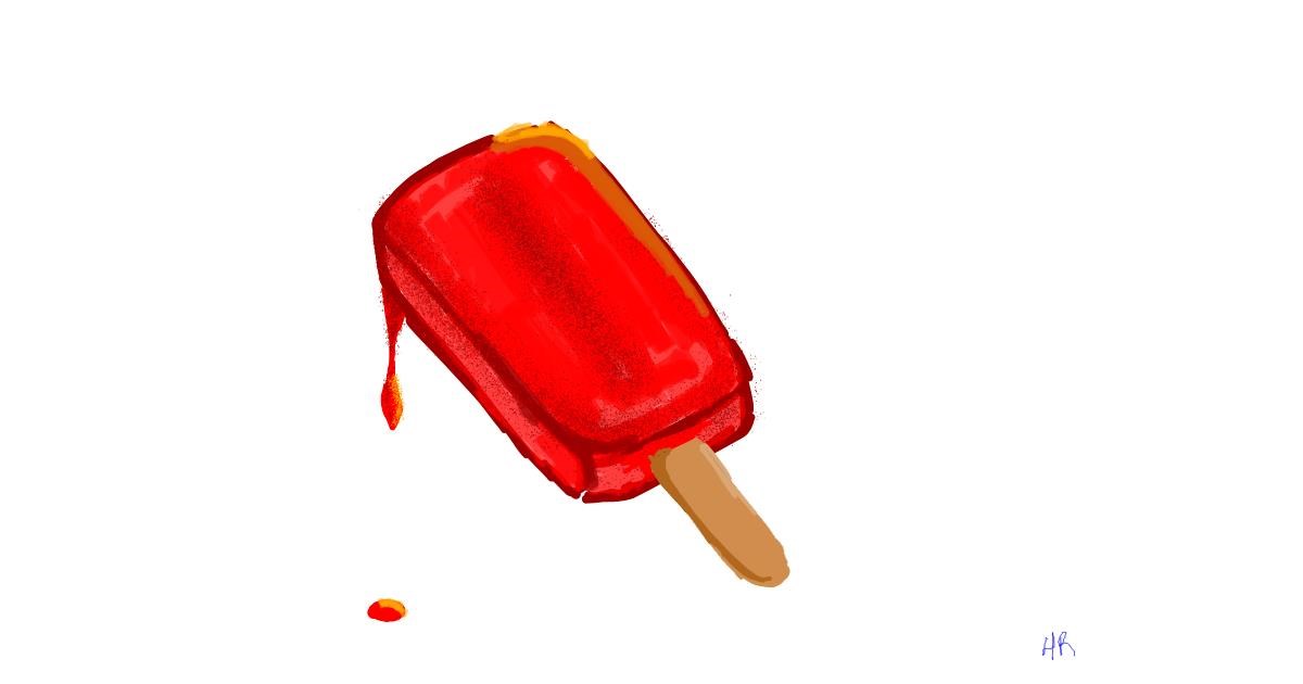 Drawing of Popsicle by Obnoxious But Consistent