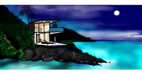 Drawing of House by Chaching