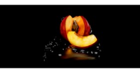Drawing of Peach by Annie
