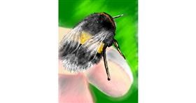 Drawing of Bumblebee by ⋆su⋆vinci彡