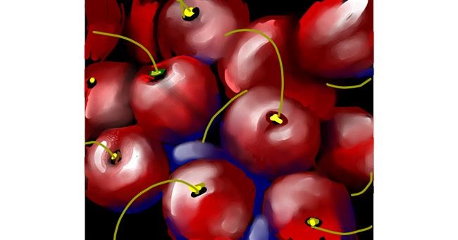 Drawing of Cherry by Shaurya 🇮🇳👳