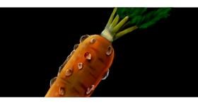 Karotte-Zeichnung von Annie