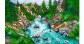 Drawing of River by emrys