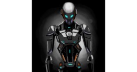 Drawing of Robot by Joze