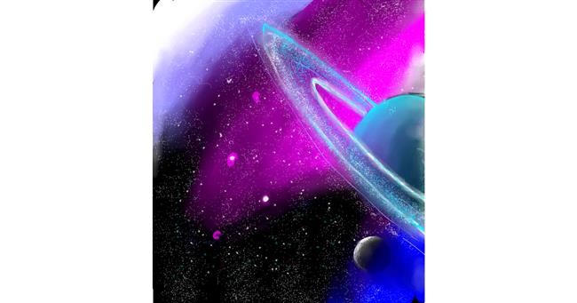 Drawing of Planet by Shany
