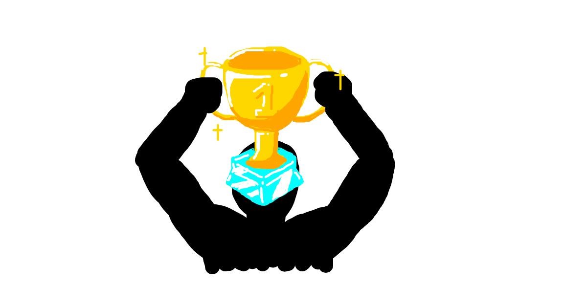 Drawing of Trophy by PTLS