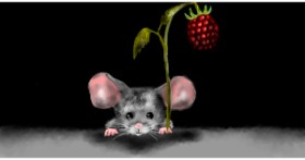 Drawing of Mouse by Eclat de Lune