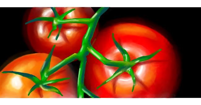 Tomate-Zeichnung von ⋆su⋆vinci彡