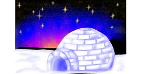Drawing of Igloo by ' Jules