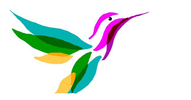 Drawing of Hummingbird by Greiwe04