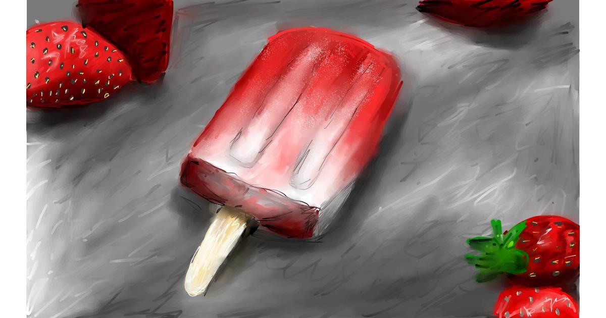 Drawing of Popsicle by Soaring Sunshine