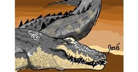 Drawing of Alligator by Josegreas