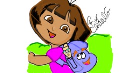 Drawing of Backpack by BRIDALIO🍌