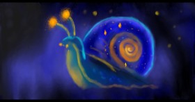 Drawing of Snail by Zachary