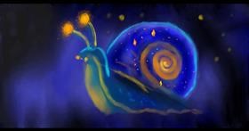Drawing of Snail by Zachary