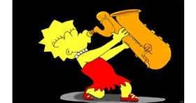 Lisa Simpson - autor: flowerpot