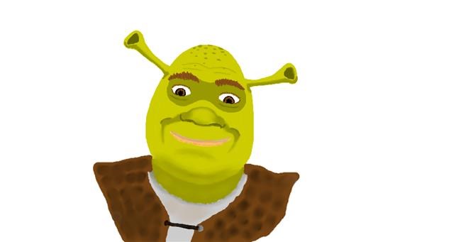 Shrek-Zeichnung von Cahaya