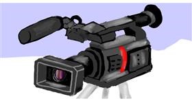 Kamera-Zeichnung von Temüjin