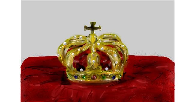Drawing of Crown by Mia