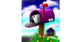 Drawing of Mailbox by 🌌Mom💕E🌌