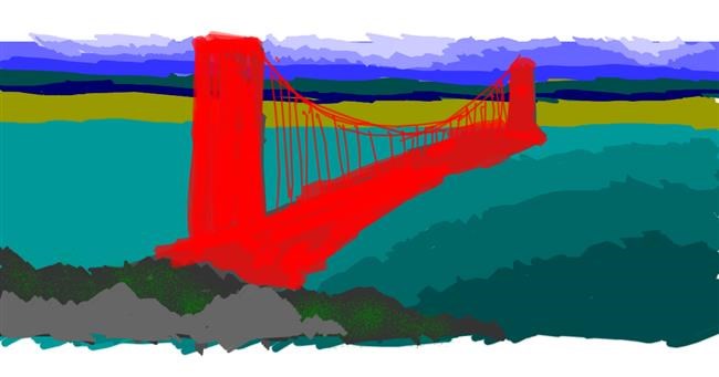 Drawing of Bridge by dan