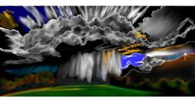 Drawing of Cloud by Chaching