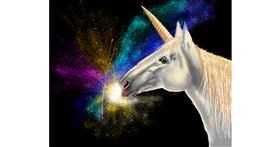 Drawing of Unicorn by Bri