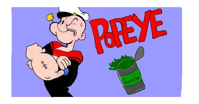 Popeye-Zeichnung von DebbyLee
