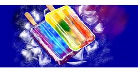 Drawing of Popsicle by Çhåching