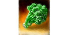 Drawing of Broccoli by 👽mint