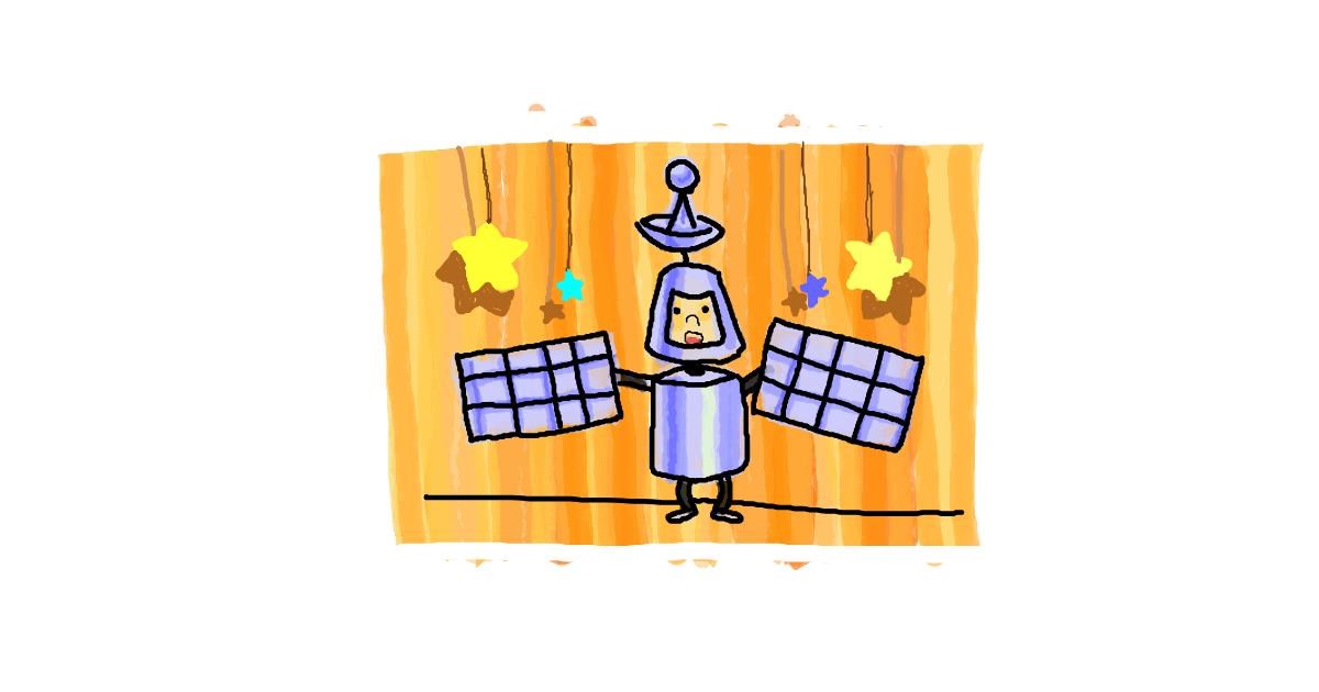 Drawing of Satellite by Helena