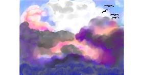 Drawing of Cloud by SAM AKA MARGARET 🙄