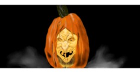 Drawing of Pumpkin by Çhåching