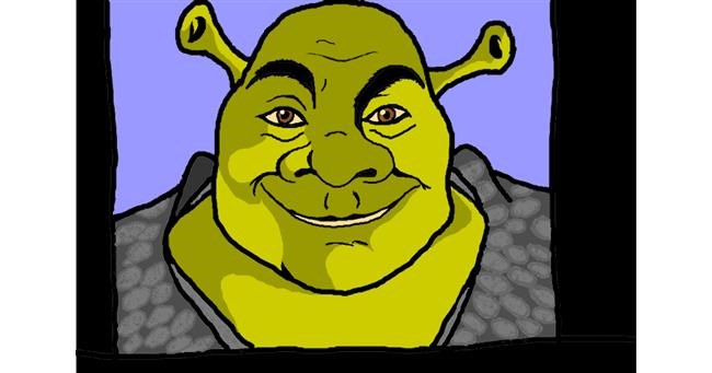 Shrek-Zeichnung von InessA