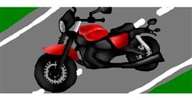 Drawing of Motorbike by shelby