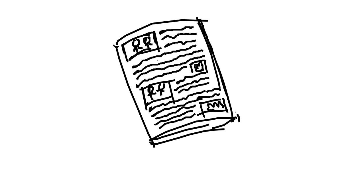 Newspaper Drawing By Anonymous Draw And Guess Gallery