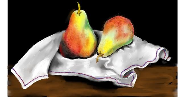 Drawing of Pear by SAM AKA MARGARET 🙄