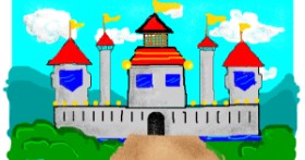 Drawing of Castle by pajama